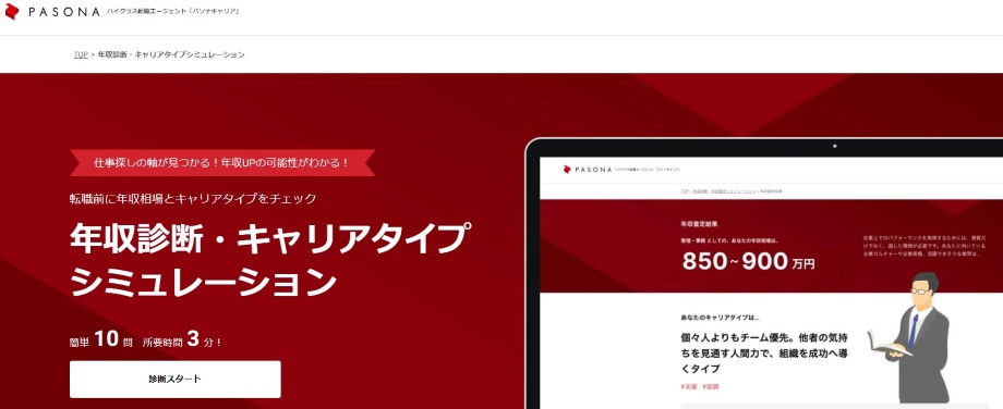 パソナキャリアシミュレーション