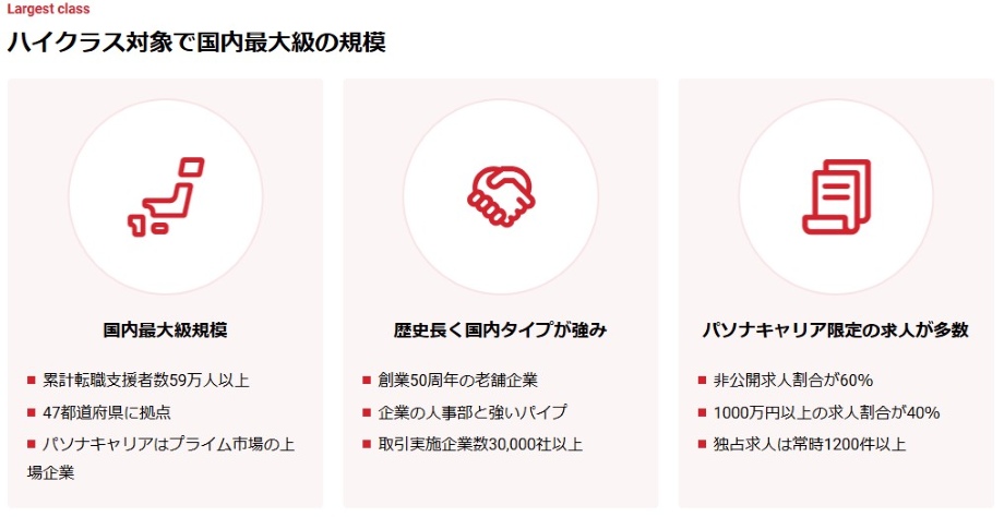 パソナキャリアの強み